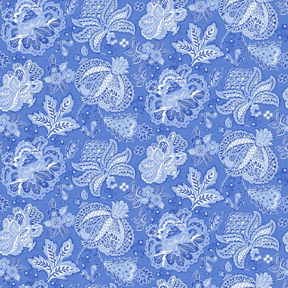 JACO TRAIL - MID BLUE || DELFT DYNASTY || Northcott Studio