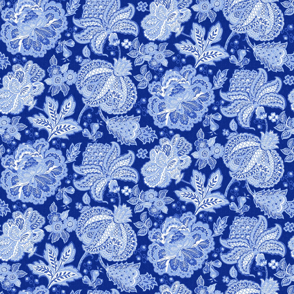 JACO TRAIL - DK BLUE || DELFT DYNASTY || Northcott Studio