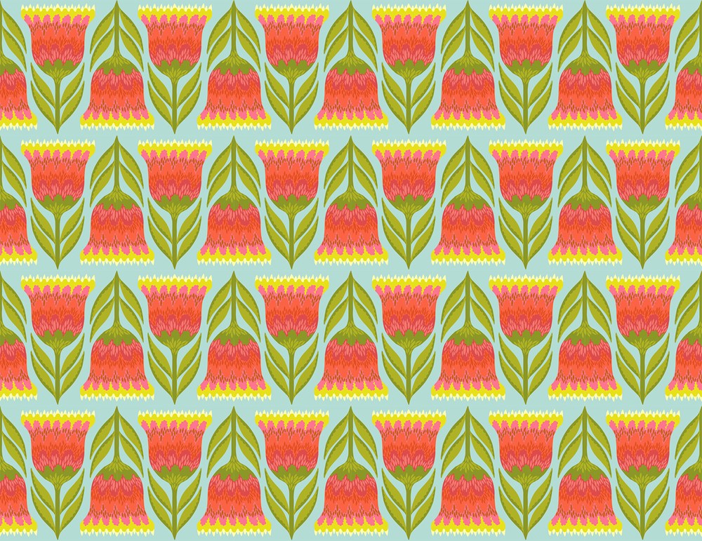 CELOSIA - LIME || JUMPSTART || Anna Maria Textiles Studio