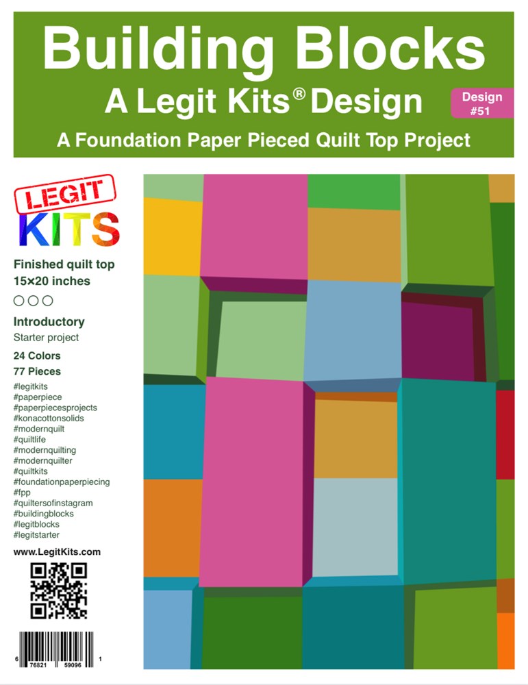 Legit Kits - Building Blocks Foundation Paper Pattern