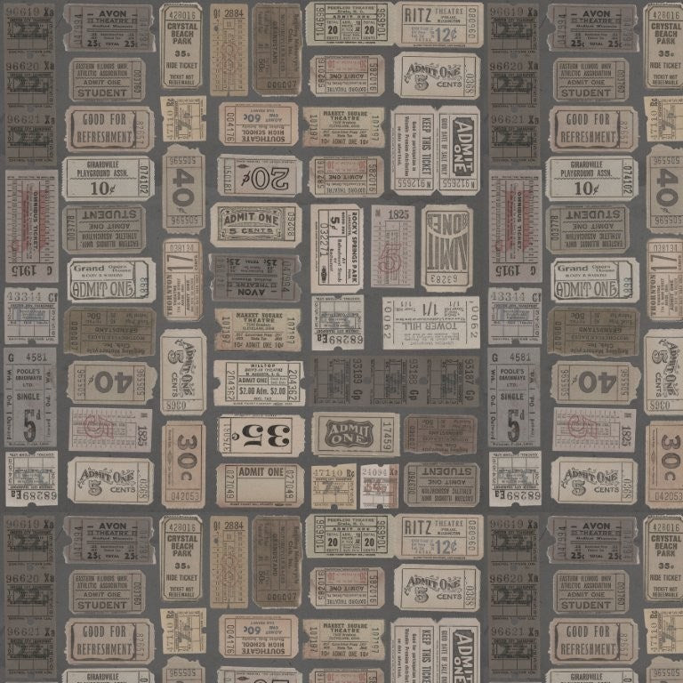 Charcoal Tickets - Charcoal || Palette [Charcoal] || Tim Holtz Eclectic Elements