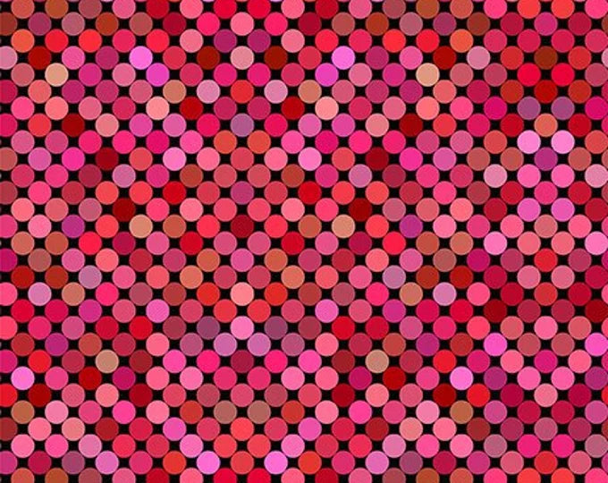 6COL 1 - Colourful  - Dots - Red