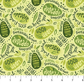 Avocado Words - CHARTRUESE II AVOCADO LOVE