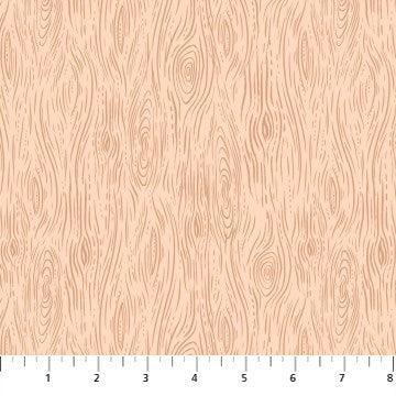 Woodgrain - CREAM II FESTIVE FAUNA