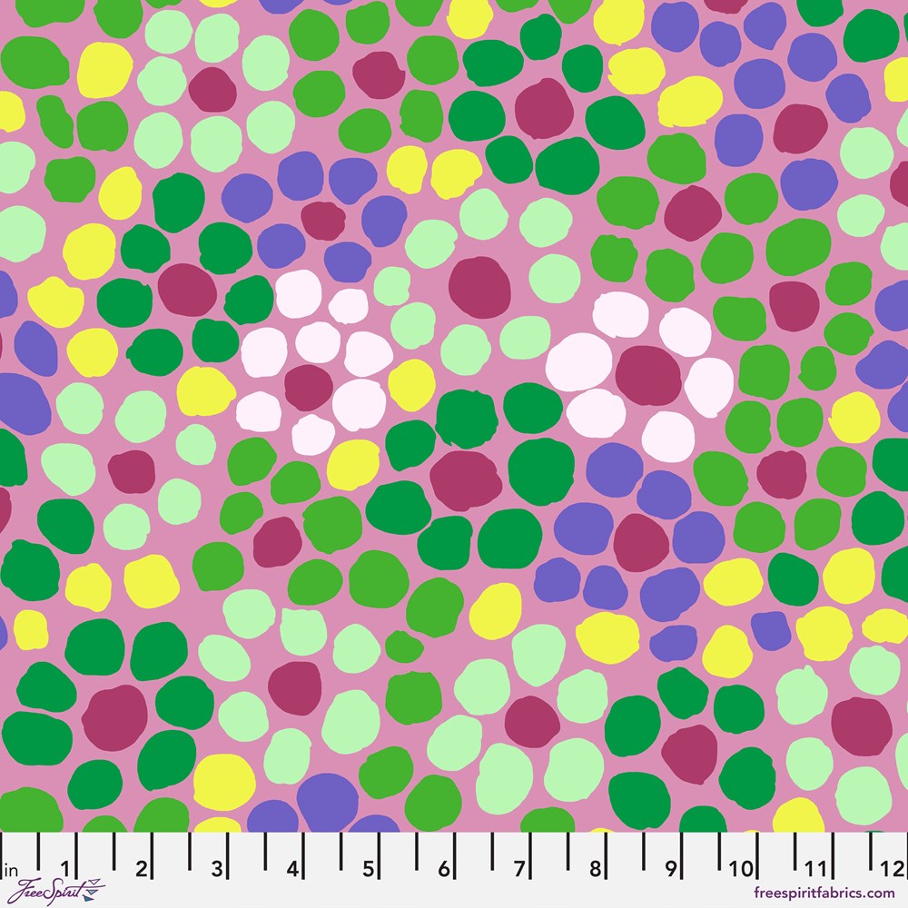 Flower Dot - Mauve II  Feb-22  II Kaffe Fassett Collective