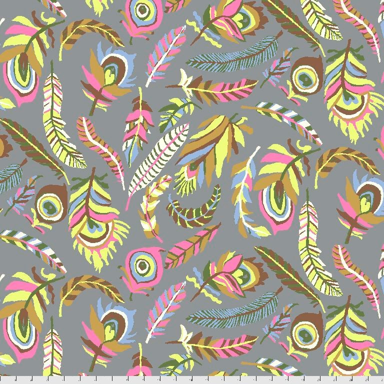 Tickle My Fancy - Grey II  Aug-21  II Kaffe Fassett Collective