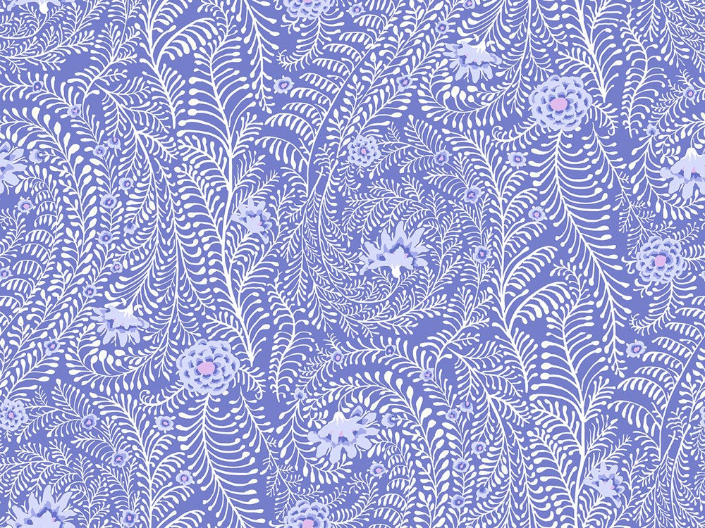 Ferns - Periwinkle II Stash II Kaffe Fassett Collective