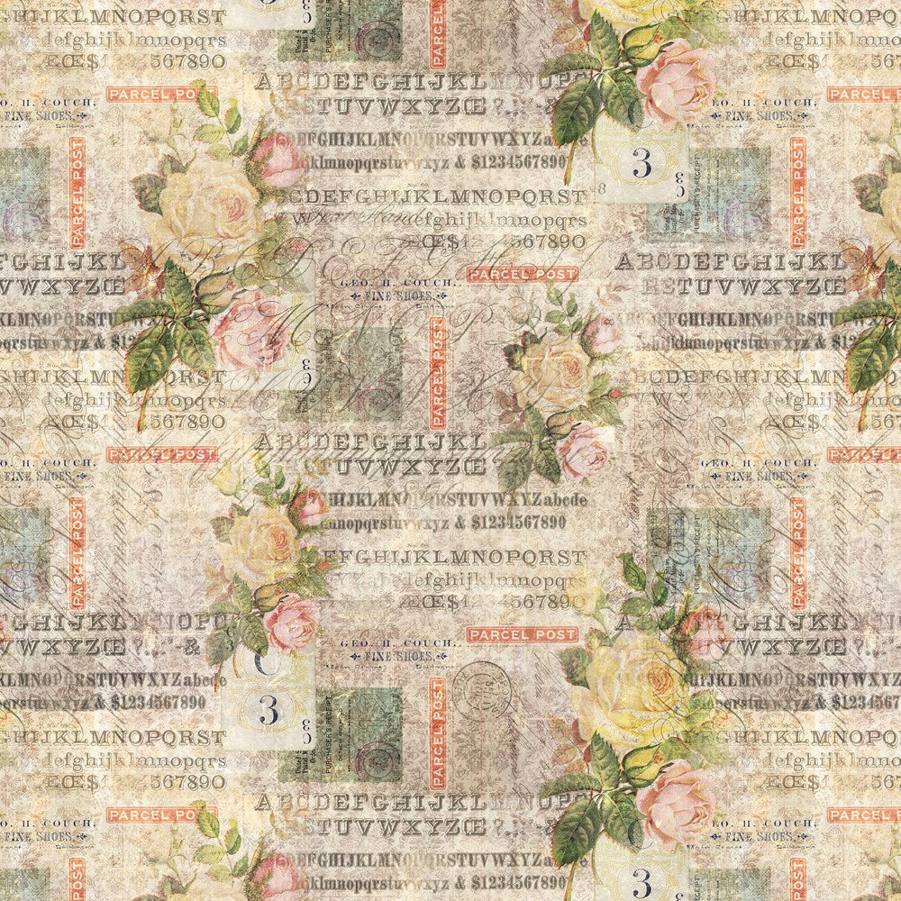 Rose Parcel - Multi II Electic Elements II Tim Holtz