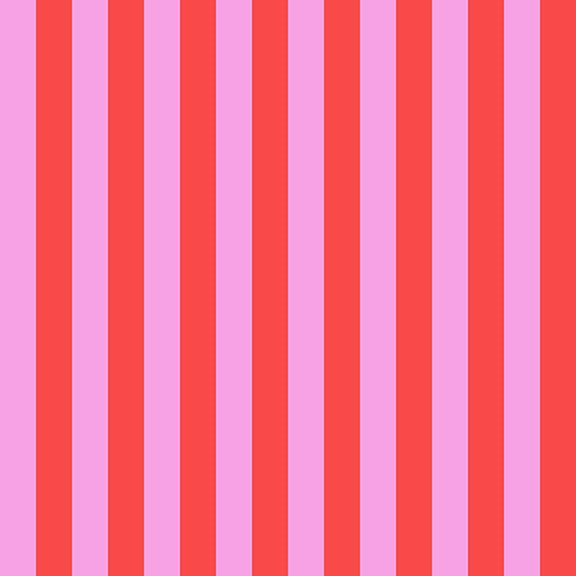 Tent Stripe - Poppy II True Colours II Tula Pink