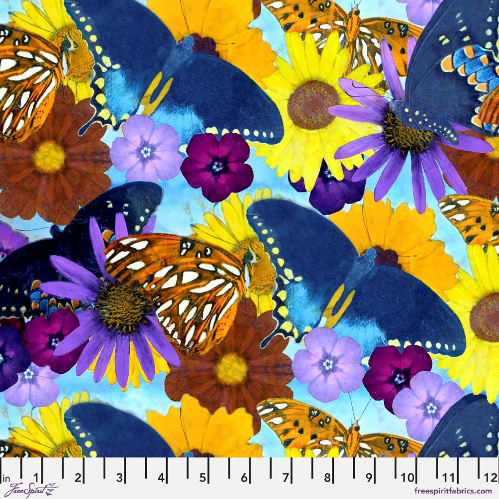 Winged Garden - Multi II Butterfly Garden II WinterPrint