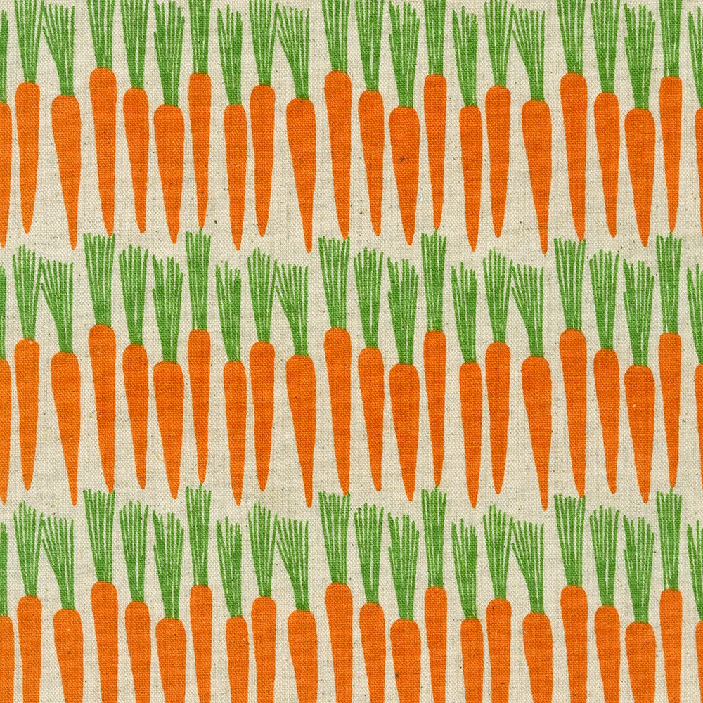 SB-850396D1-1 ORANGE II COTTON FLAX PRINTS