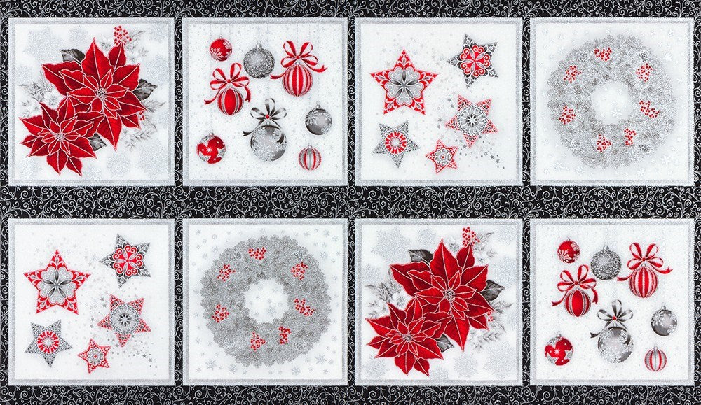 SRKM-20780-186 SILVER II HOLIDAY FLOURISH 15